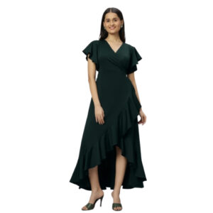 Women's Bodycon frill dress